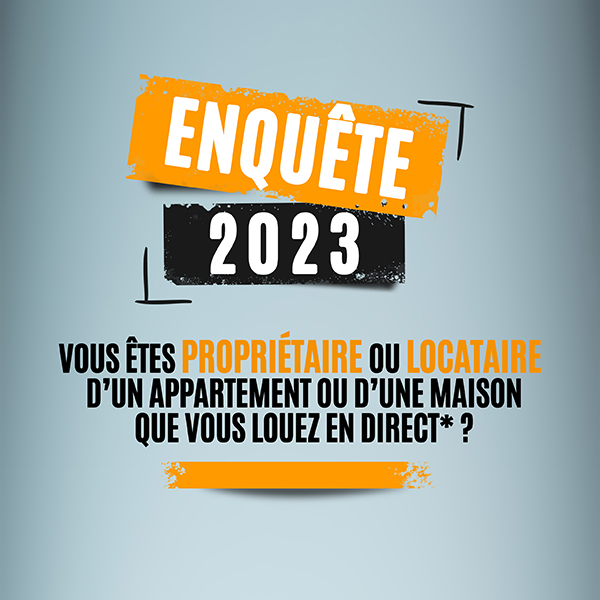 Participez à l'enquête loyers 2023
