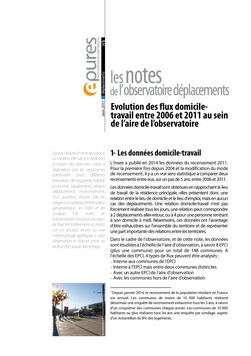 evolution domicile travail 2006 2011 epub